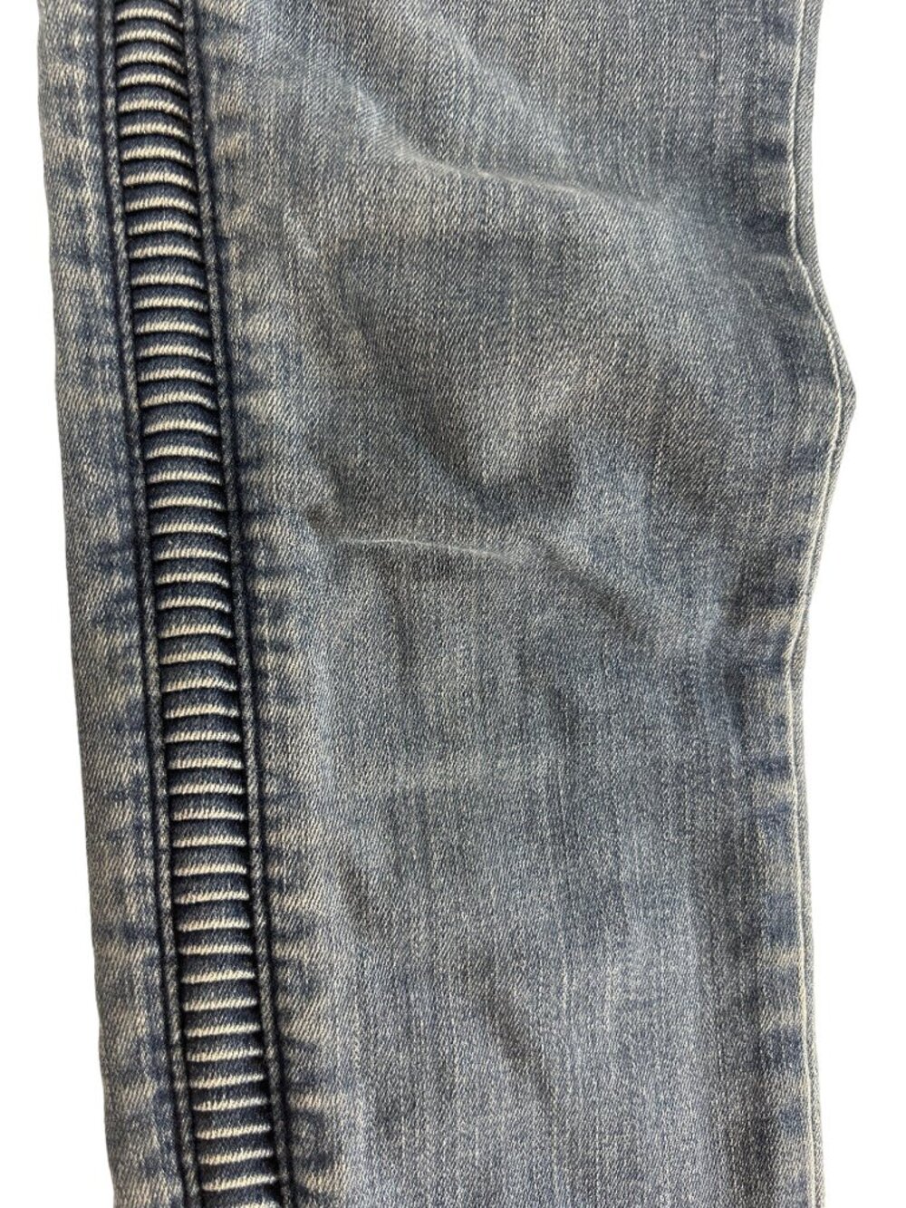 J Brand Liberty Womens Jeans Skinny Med Wash Blue Whiskering 5 Pocket Size 27 - Picture 2 of 8